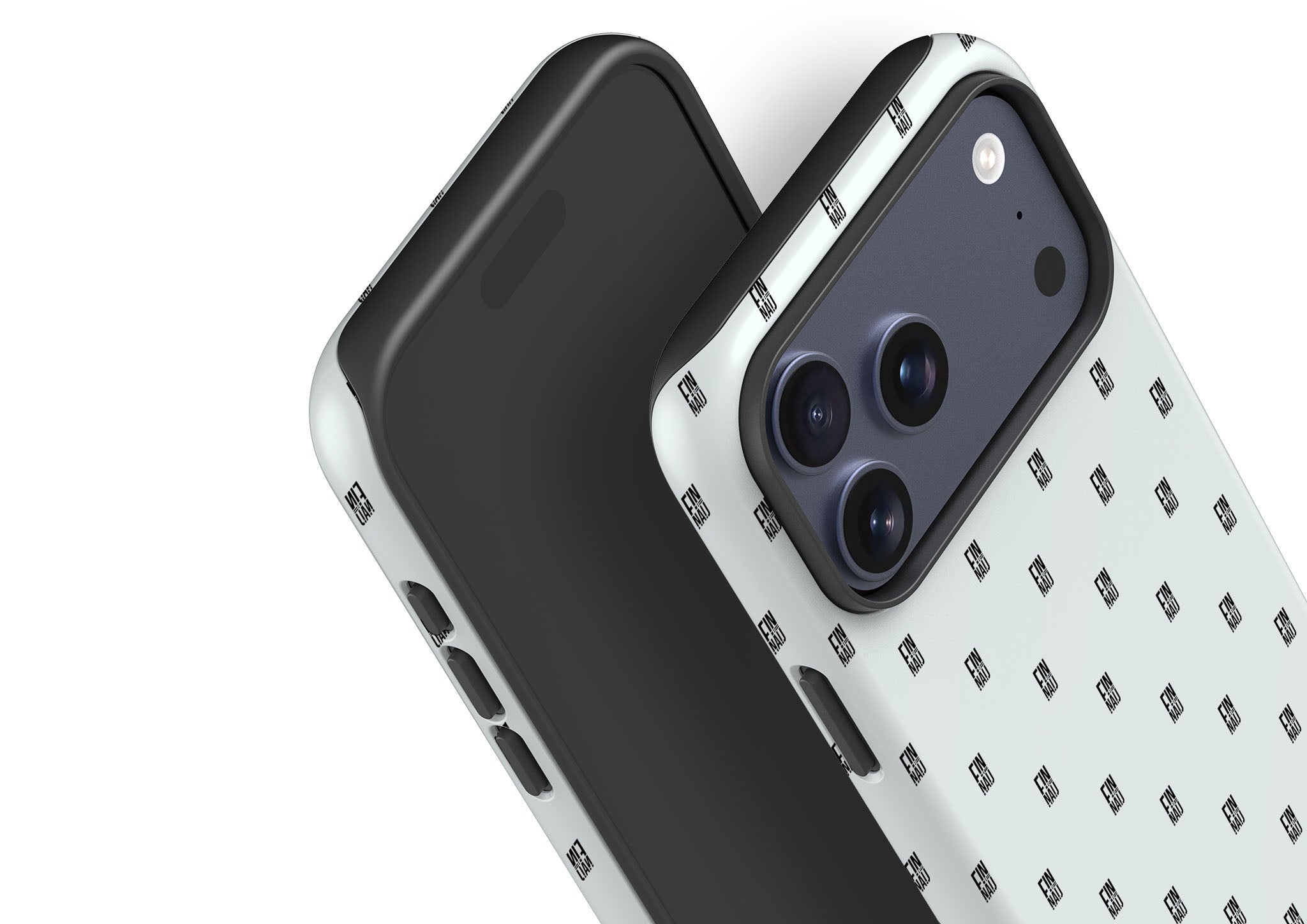 Monogram Snow Tough Case for iPhone — Finnaij