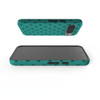 Monogram Teal Tough Case for Google Pixel — Finnaij