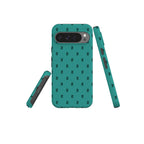 Monogram Teal Tough Case for Google Pixel — Finnaij