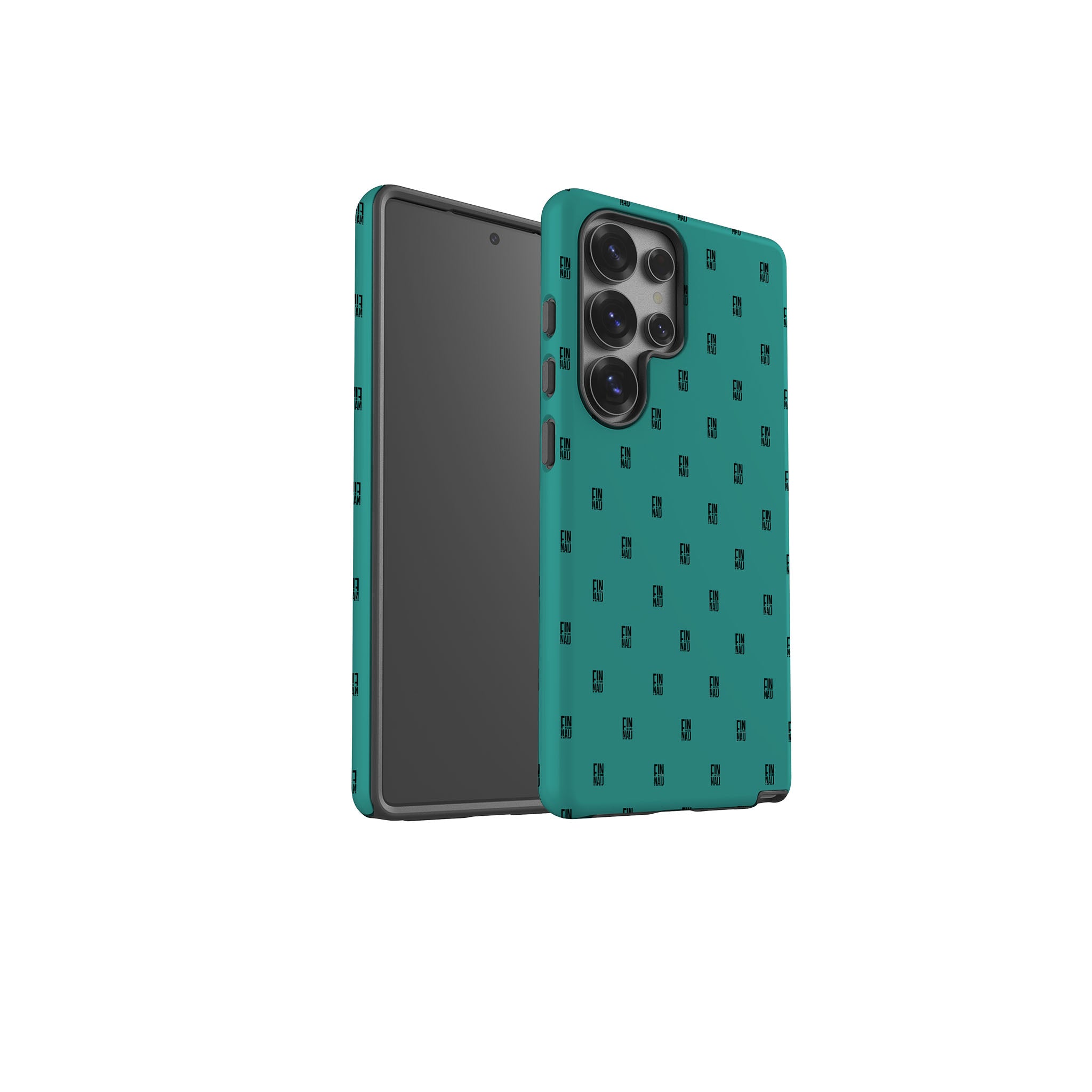 Monogram Teal Tough Case for Samsung Galaxy — Finnaij