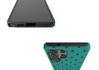Monogram Teal Tough Case for Samsung Galaxy — Finnaij