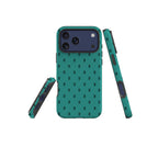 Monogram Teal Tough Case for iPhone — Finnaij