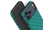 Monogram Teal Tough Case for iPhone — Finnaij