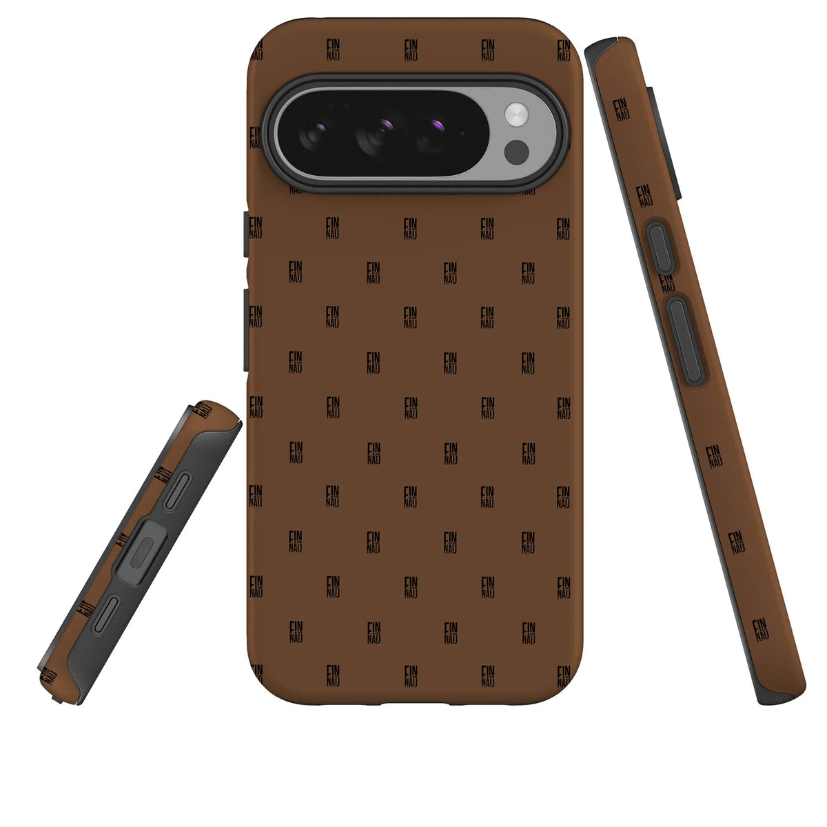 Monogram Chocolate Lover — Tough Case for Google — Three Quarter — Finnaij
