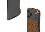 Monogram Chocolate Lover — Impact Armour MagSafe Case for iPhone — Finnaij