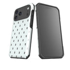 Monogram Snow — Impact Armour MagSafe Case for iPhone — Finnaij