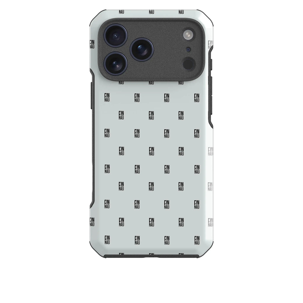 Monogram Snow — Impact Armour MagSafe Case for iPhone — Finnaij