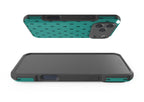 Monogram Teal — Impact Armour MagSafe Case for iPhone — Finnaij