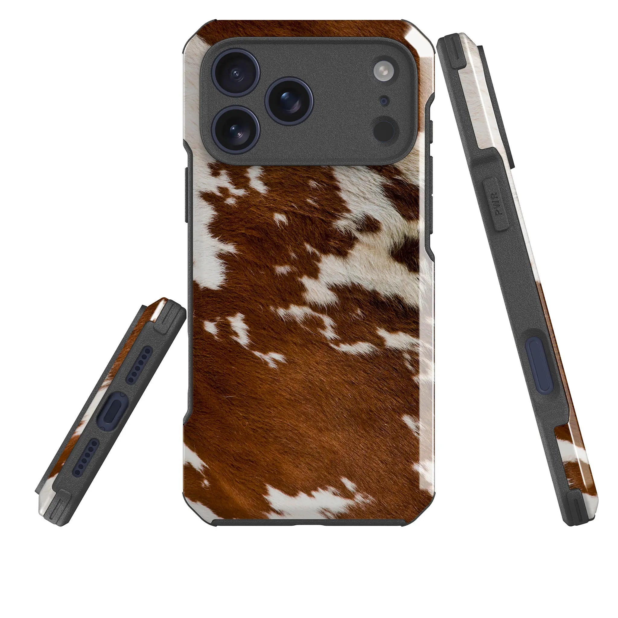 Moo Luxe — Impact Armour MagSafe Case for iPhone — Three Quarter — Finnaij