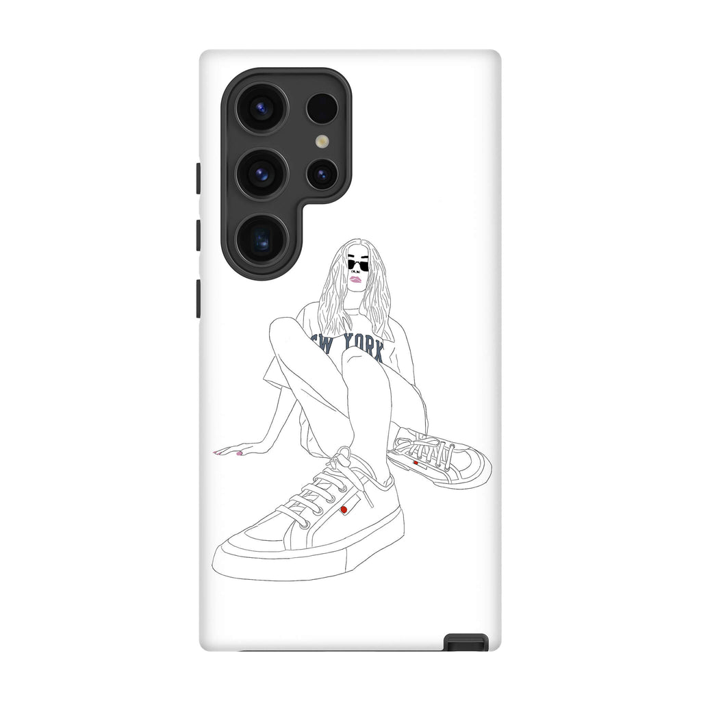 New York by Keagan Haight Tough Case for Samsung Galaxy — Finnaij