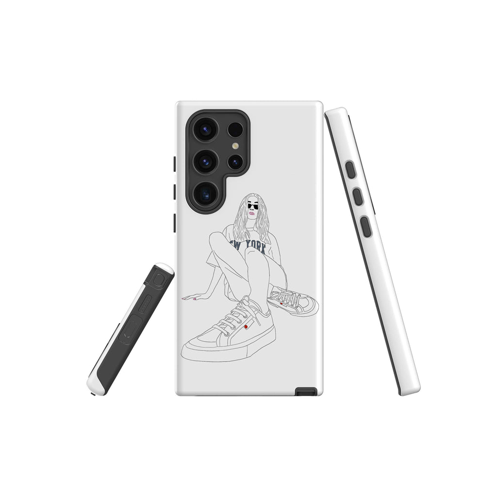 New York by Keagan Haight Tough Case for Samsung Galaxy — Finnaij