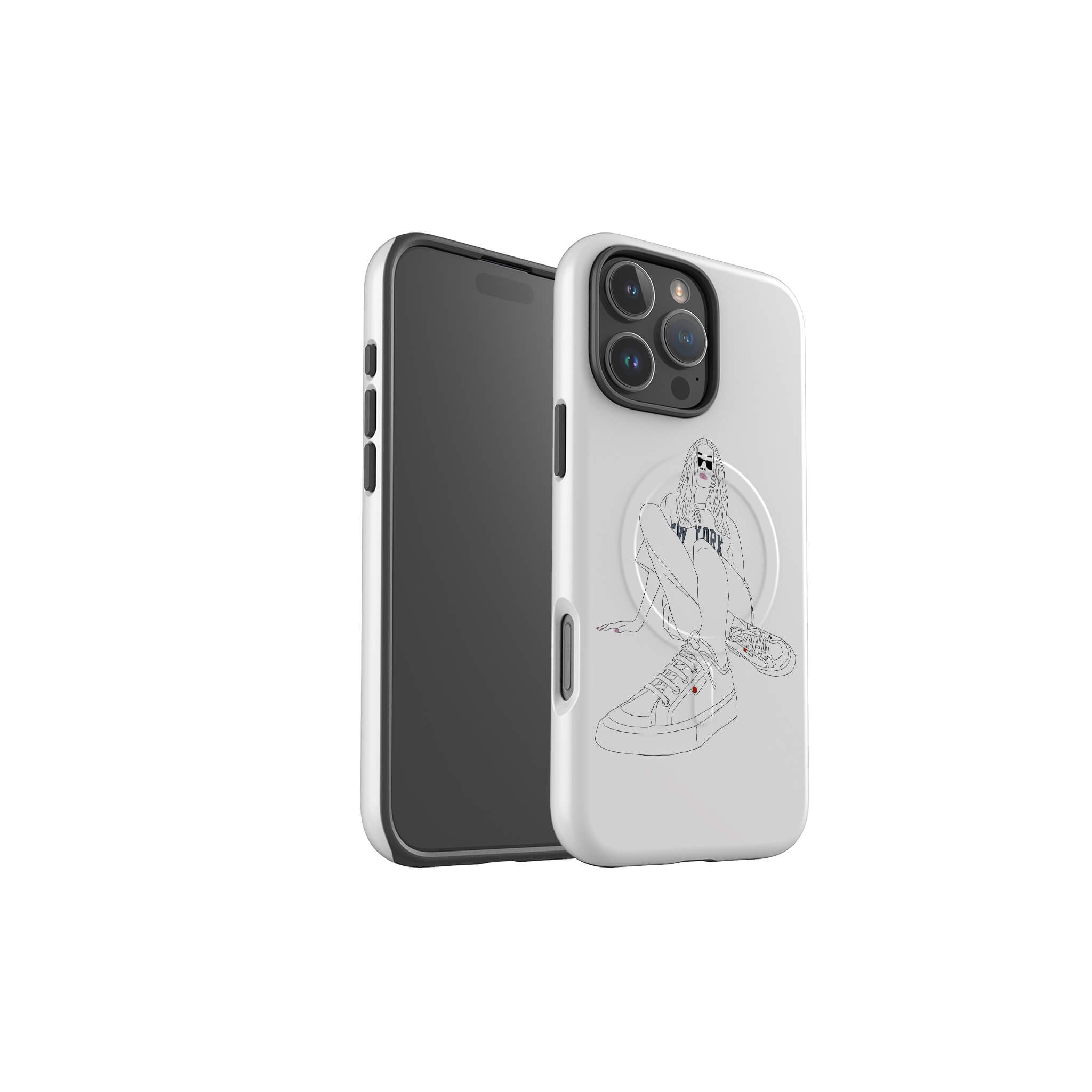 New York by Keagan Haight — Magsafe Tough Case for iPhone — Finnaij