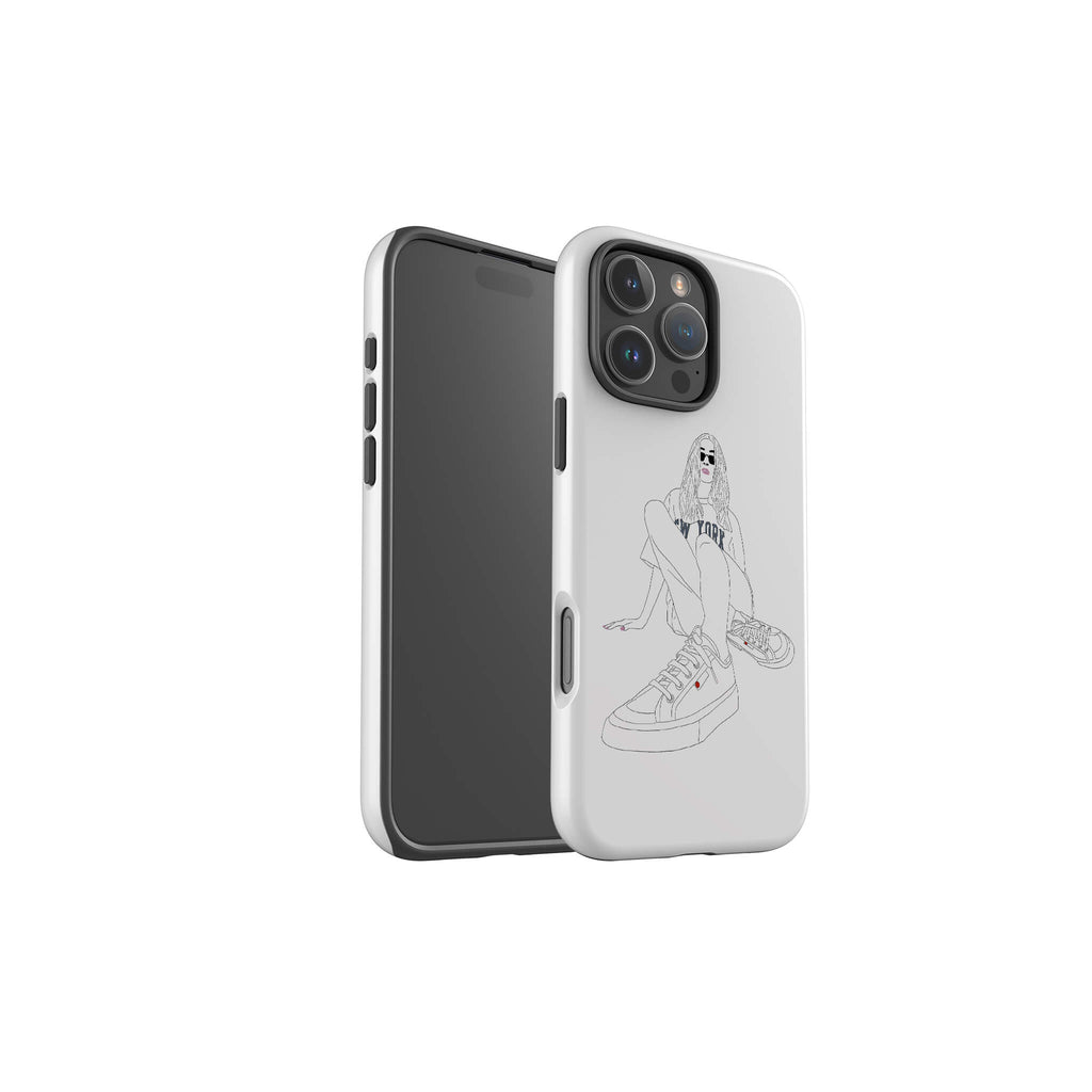 New York by Keagan Haight Tough Case for iPhone — Finnaij