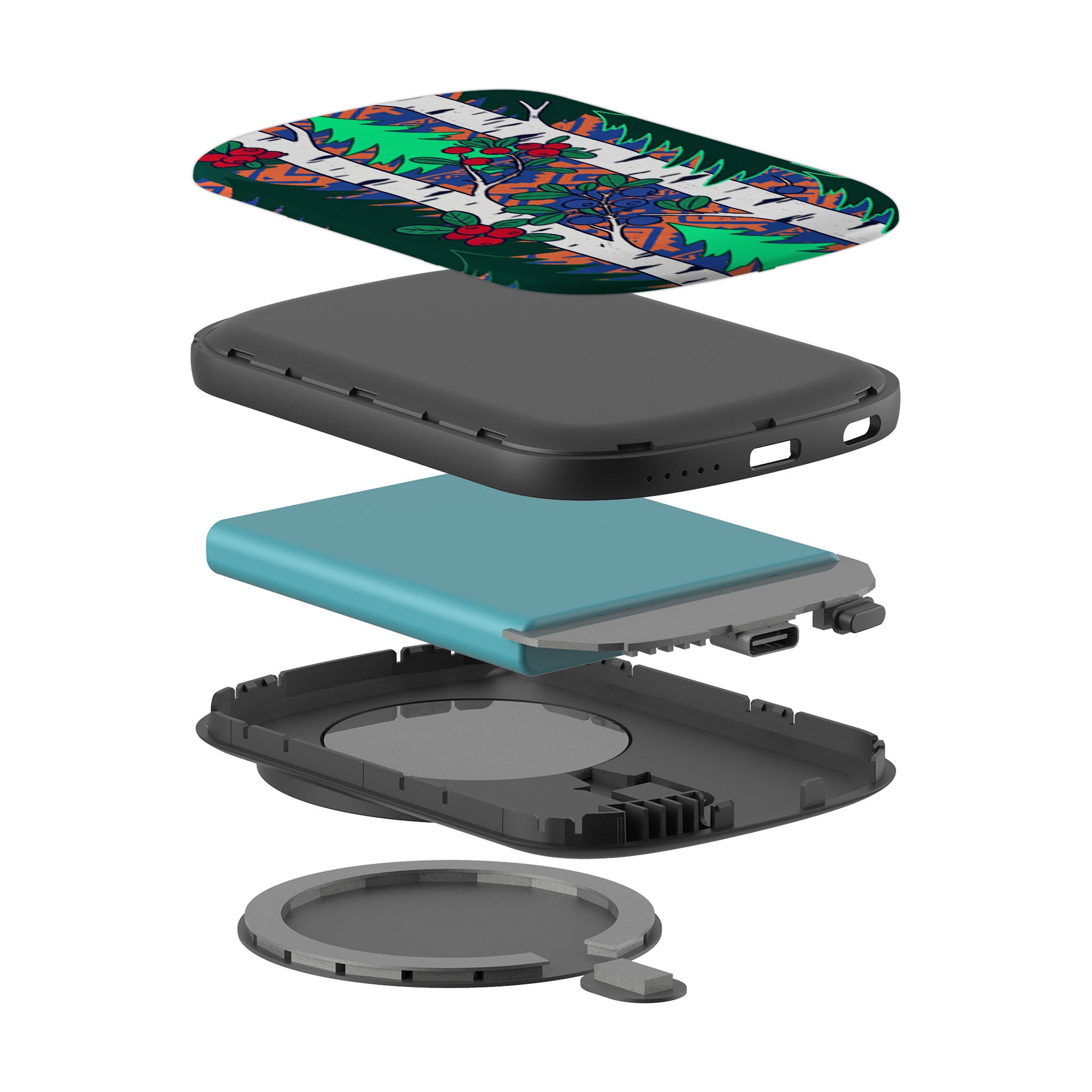 Nordic Forest by Aino Kallio — MagSafe CHARGEPOD — Finnaij