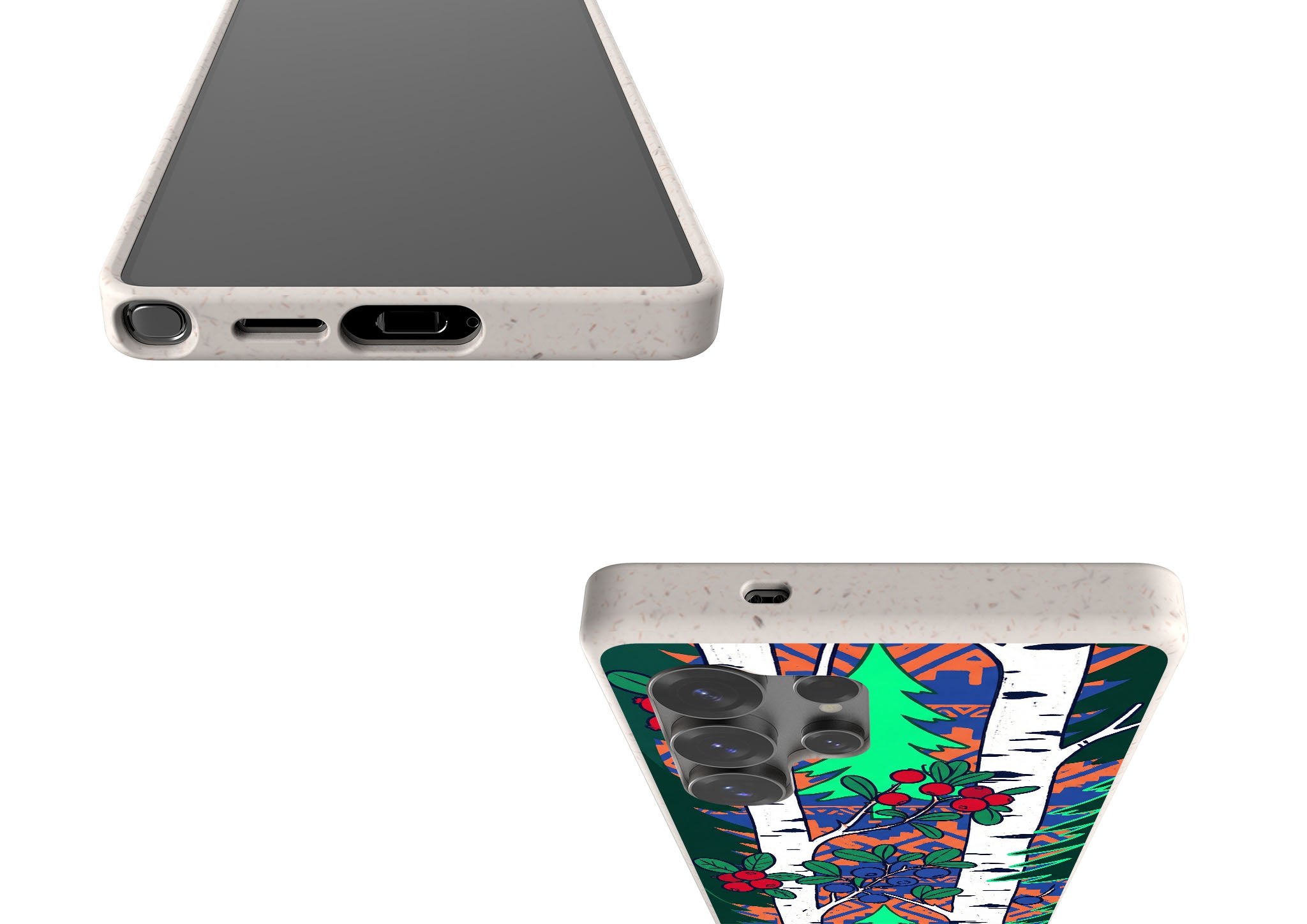 Nordic Forest by Aino Kallio Bio-degradable Case for Samsung Galaxy — Finnaij