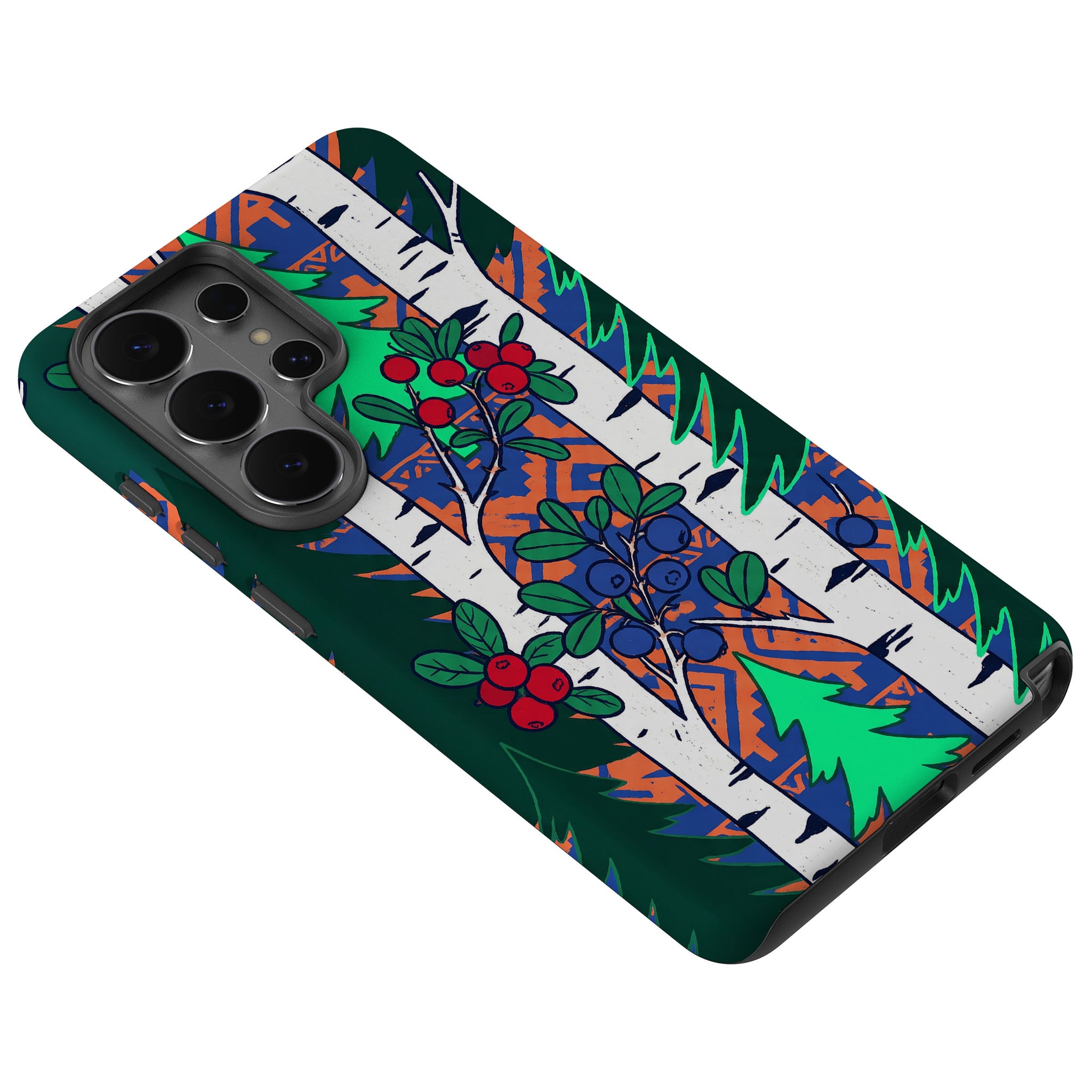 Nordic Forest by Aino Kallio Tough Case for Samsung Galaxy — Finnaij
