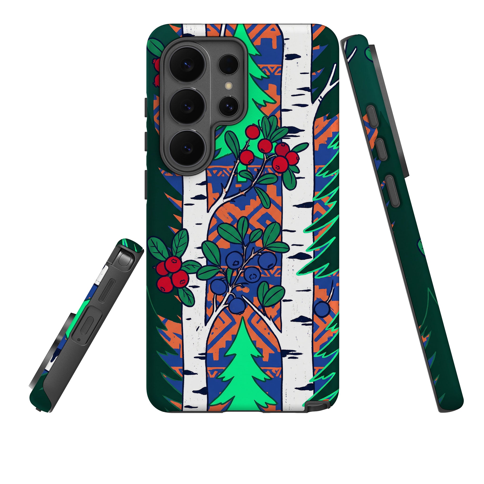 Nordic Forest by Aino Kallio Tough Case for Samsung Galaxy — Finnaij