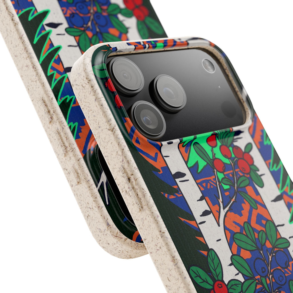 Nordic Forest by Aino Kallio — iPhone Bio-degradable Case — Finnaij