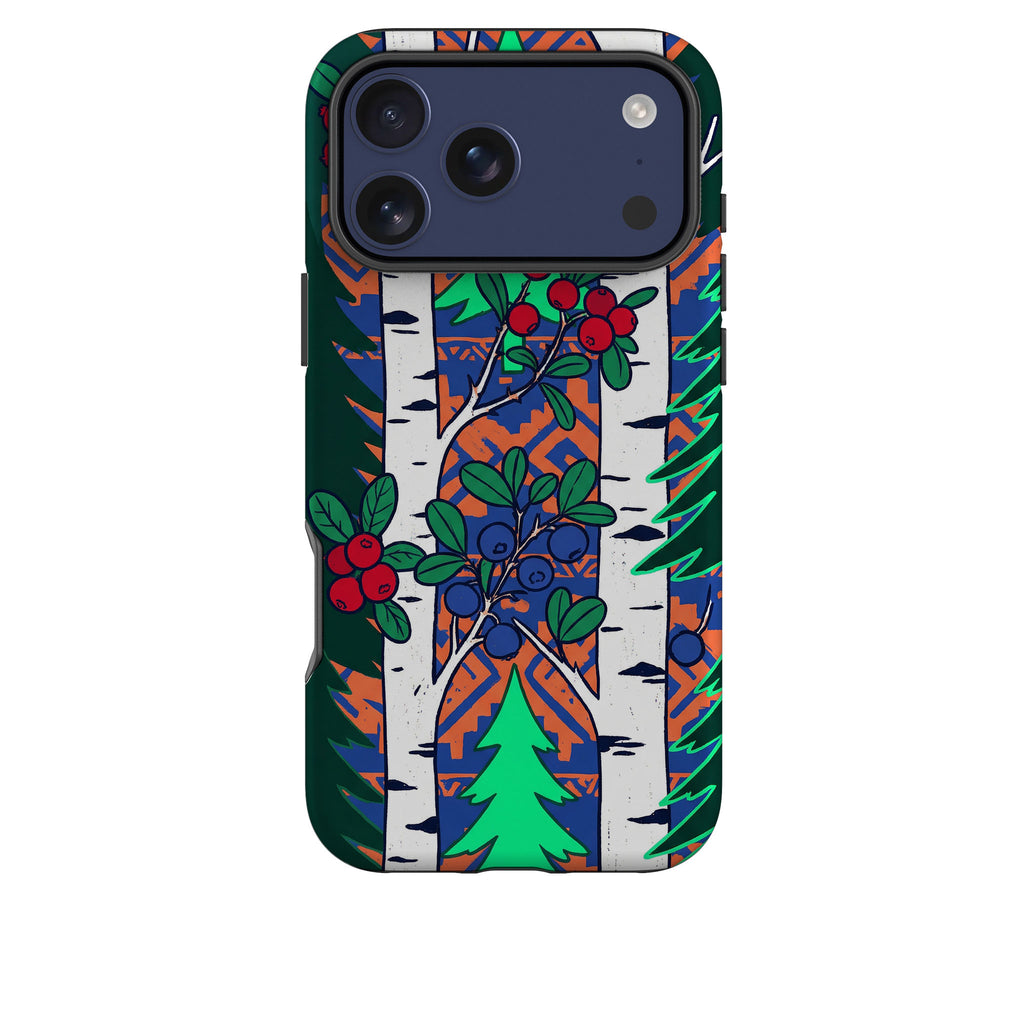 Nordic Forest by Aino Kallio Tough Case for iPhone — Finnaij