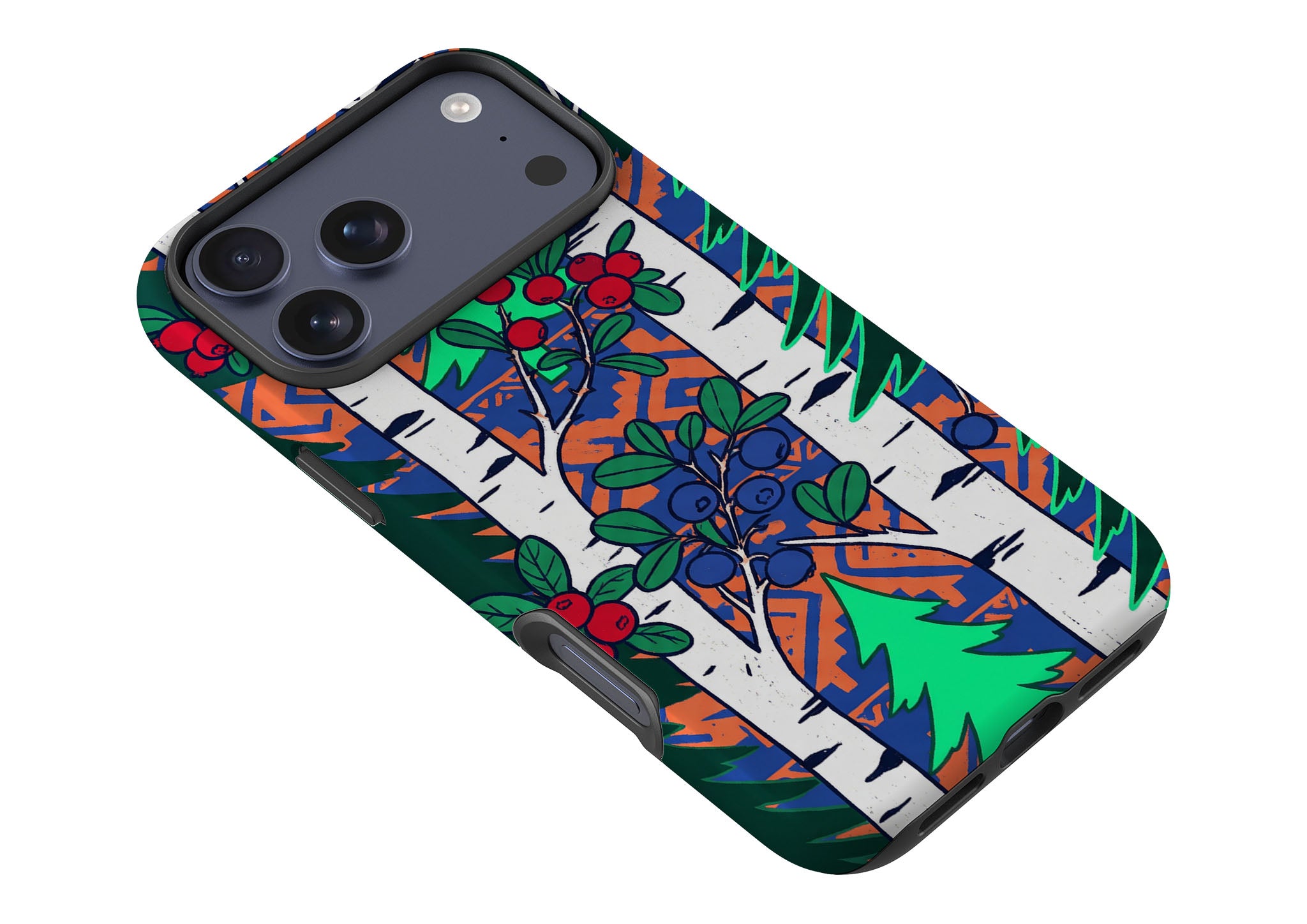 Nordic Forest by Aino Kallio Tough Case for iPhone — Finnaij