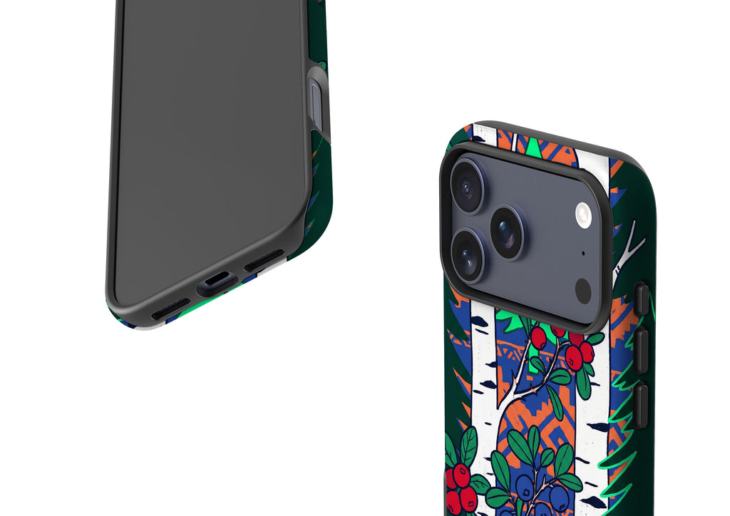 Nordic Forest by Aino Kallio Tough Case for iPhone — Finnaij
