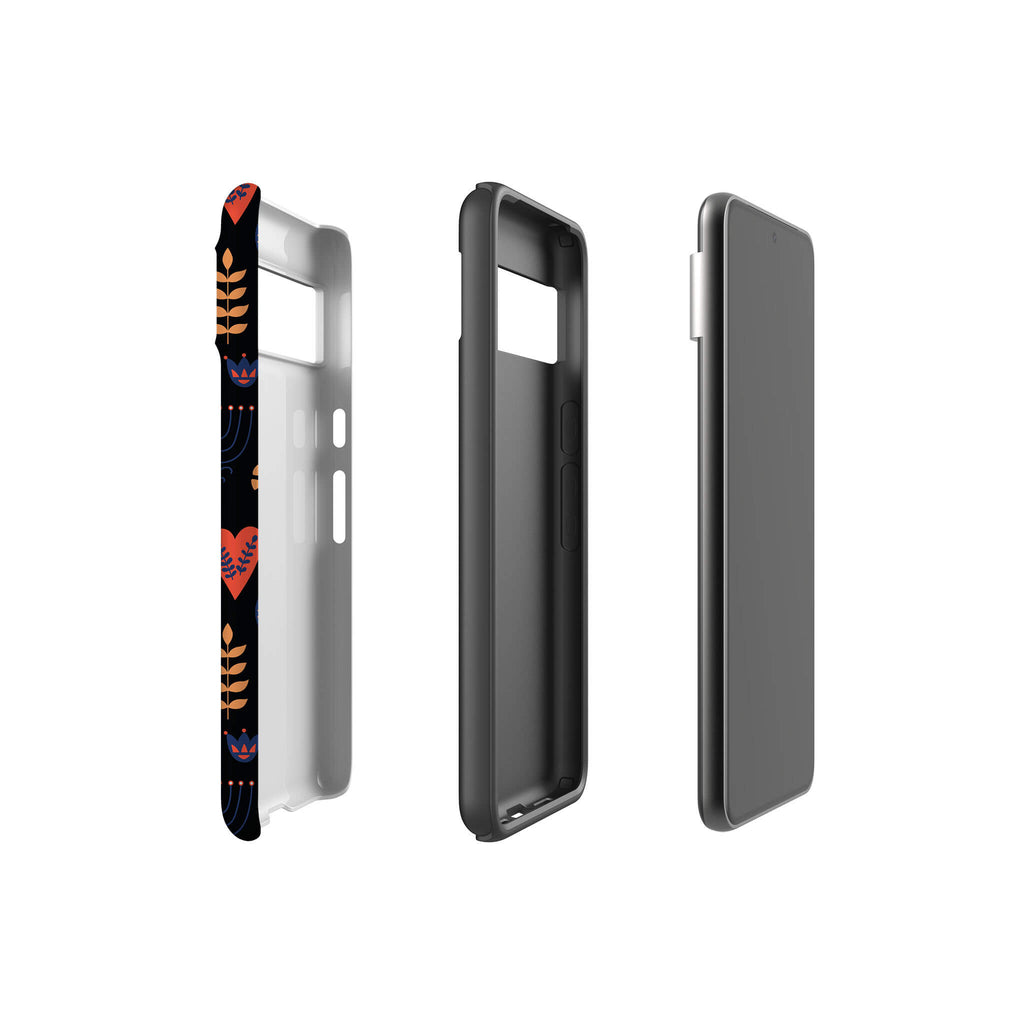 Nordic Ornament Black Tough Case for Google Pixel — Finnaij