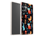 Nordic Ornament Black Bio-degradable Case for Samsung Galaxy — Finnaij