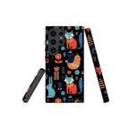 Nordic Ornament Black Tough Case for Samsung Galaxy — Finnaij