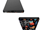 Nordic Ornament Black Tough Case for Samsung Galaxy — View 7 — Finnaij