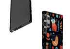 Nordic Ornament Black Tough Case for Samsung Galaxy — View 8 — Finnaij