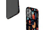 Nordic Ornament Black Tough Case for iPhone — View 5 — Finnaij