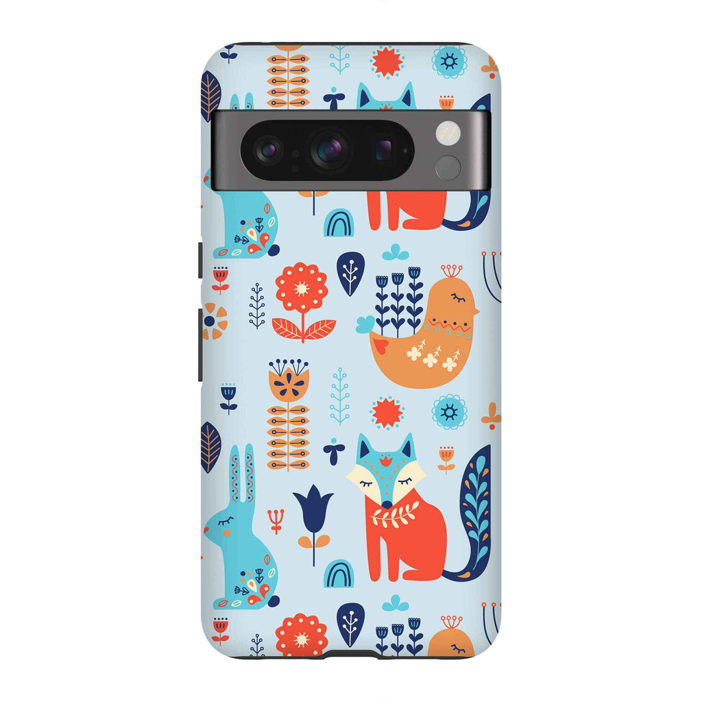 Nordic Ornament Tough Case for Google Pixel — View 3 — Finnaij