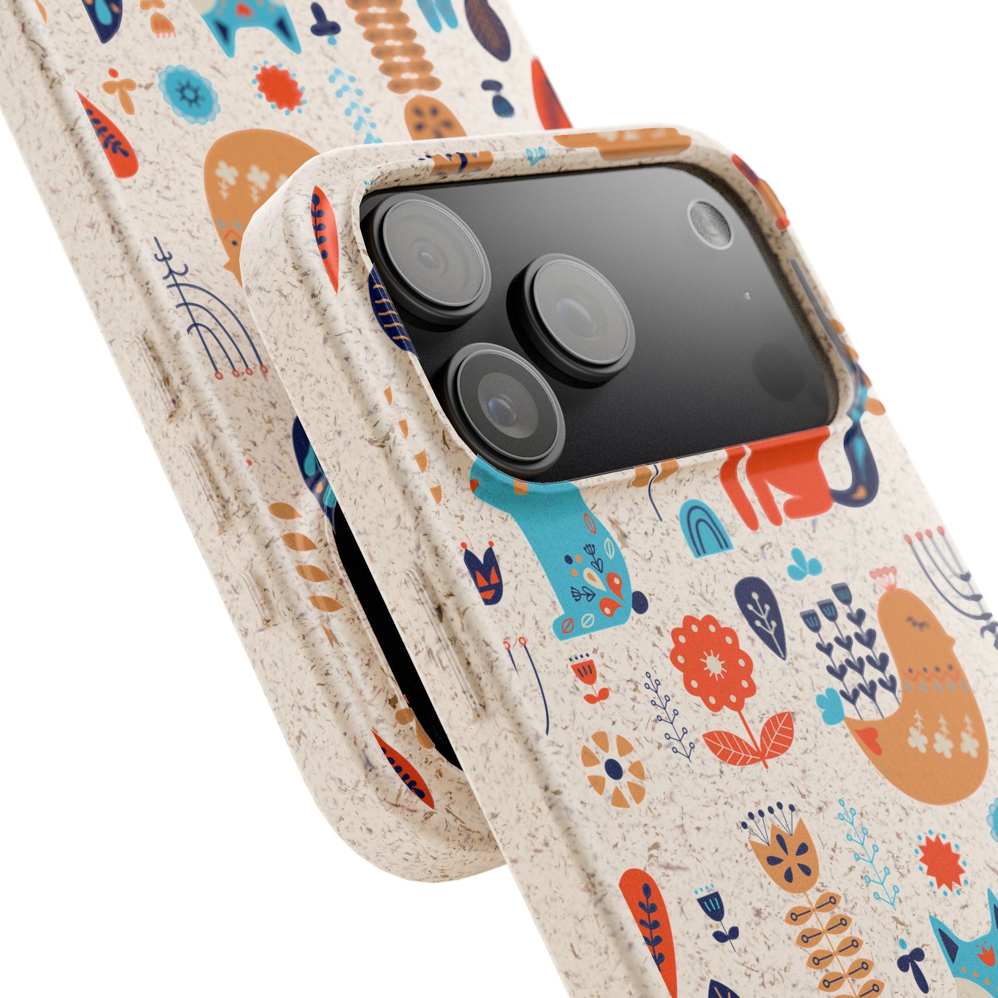 Nordic Ornament Natural — iPhone Bio-degradable Case — Finnaij