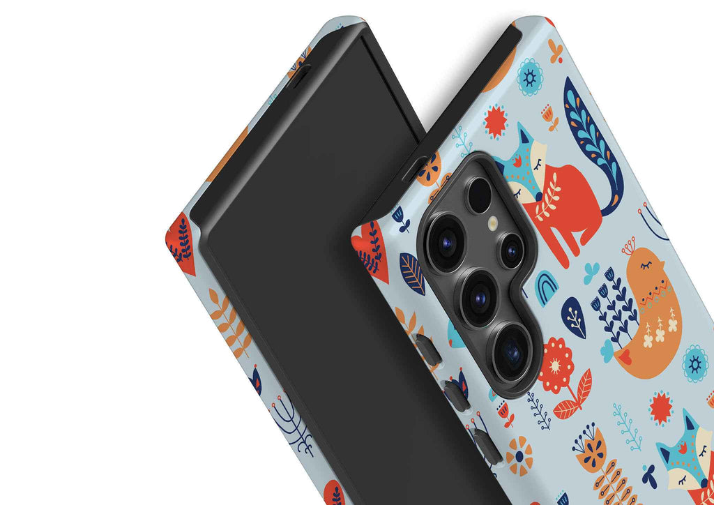 Nordic Ornament Tough Case for Samsung Galaxy — View 2 — Finnaij