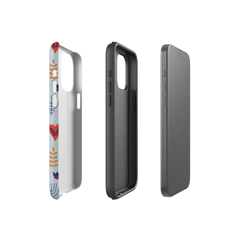 Nordic Ornament Tough Case for iPhone — Finnaij