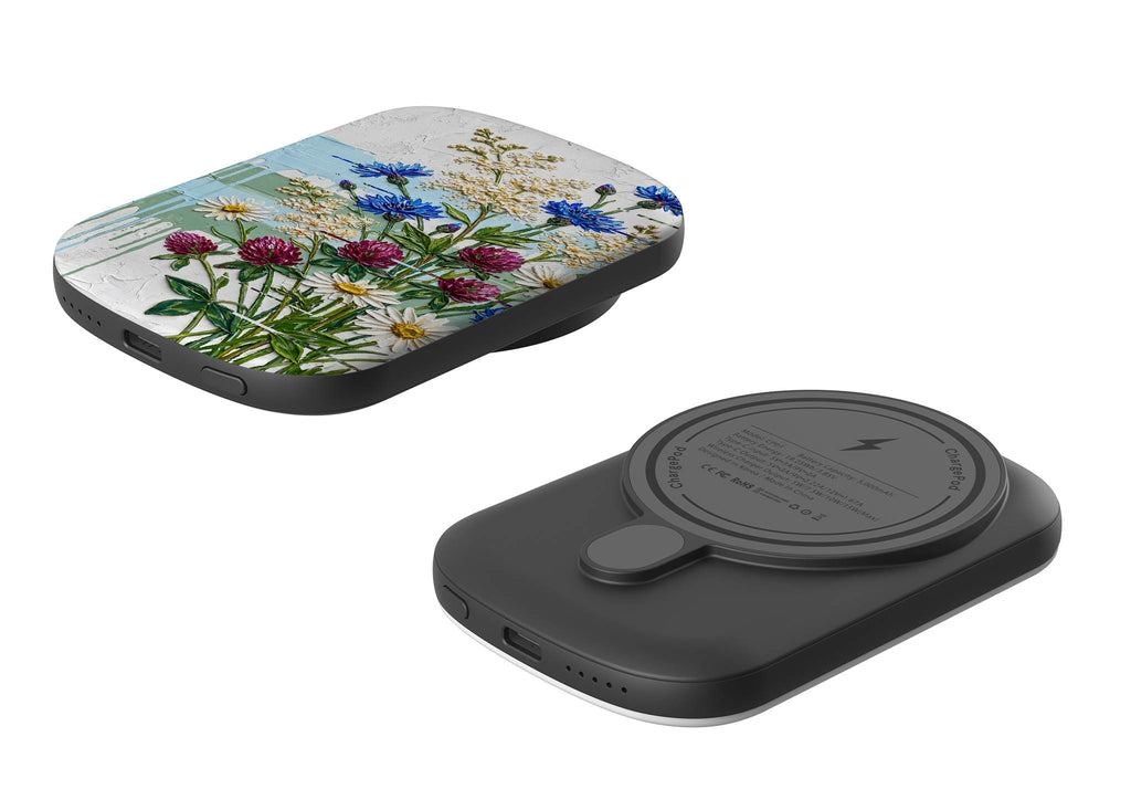 Nordic Wildflowers by Frida Lövström — MagSafe CHARGEPOD — Finnaij