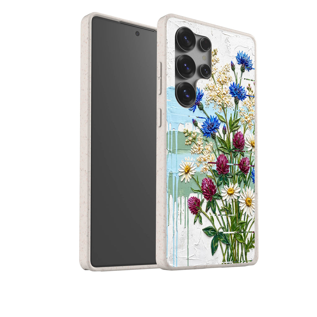 Nordic Wildflowers by Frida Lövström — Samsung Galaxy Bio-degradable Case — Finnaij