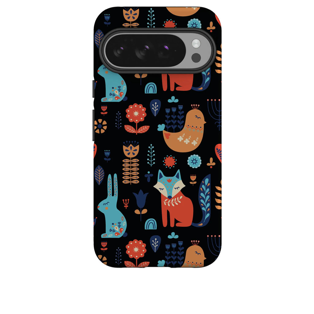 Nordic Ornament Black — Tough Case for Google — Finnaij