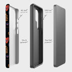 Nordic Ornament Black — Tough Case for Samsung — Finnaij
