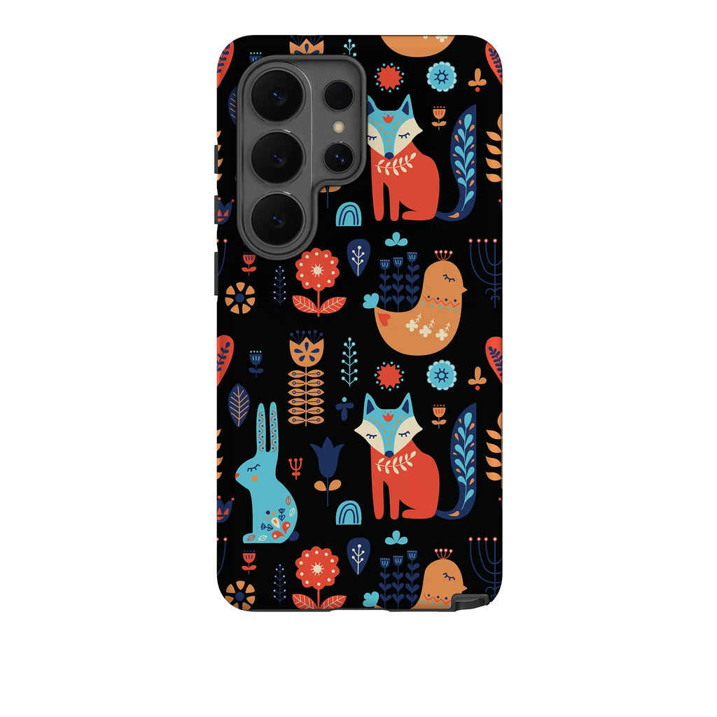 Nordic Ornament Black — Tough Case for Samsung — Finnaij