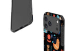 Nordic Ornament Black — Impact Armour MagSafe Case for iPhone — Finnaij