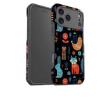 Nordic Ornament Black — Impact Armour MagSafe Case for iPhone — Finnaij