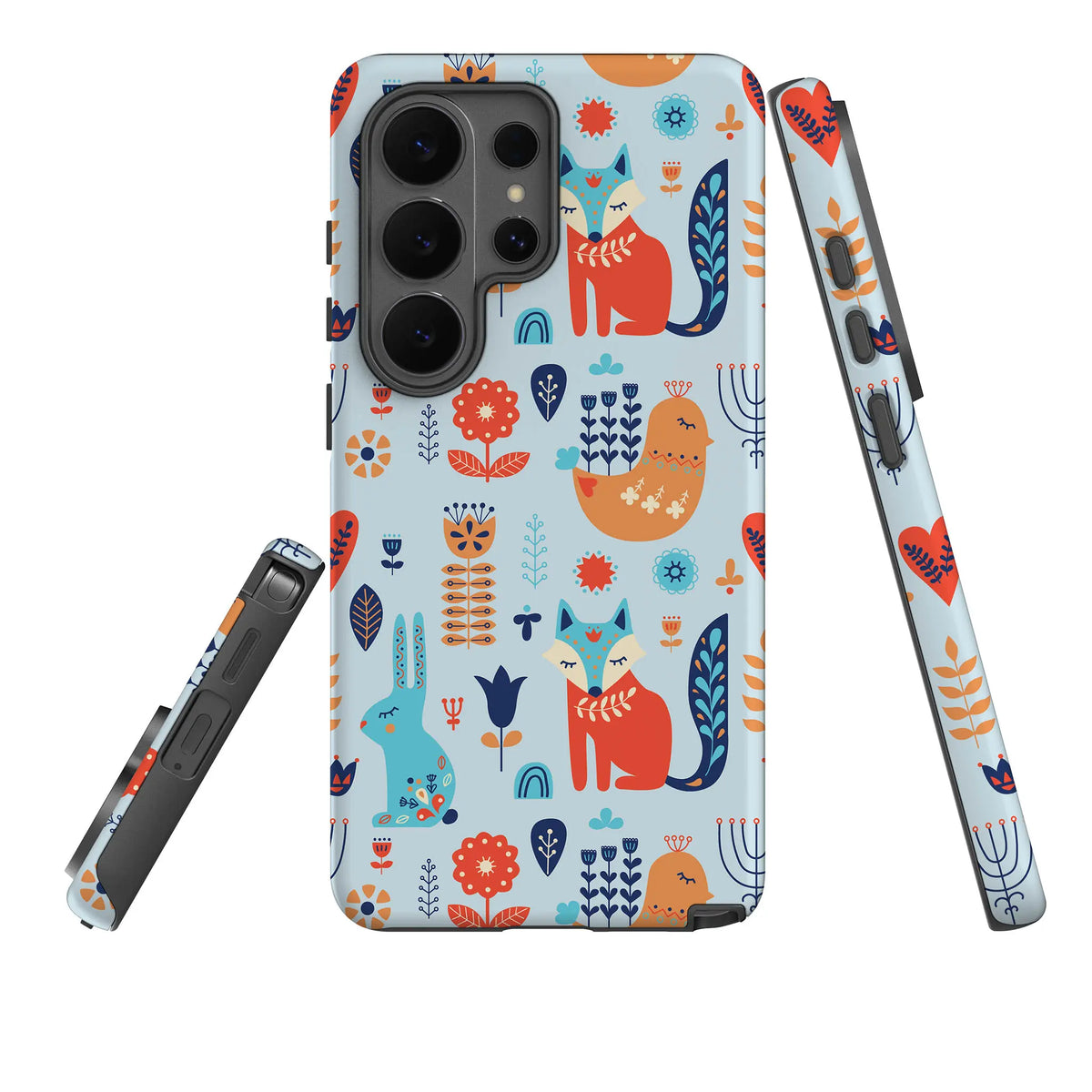 Nordic Ornament — Tough Case for Samsung — Three Quarter — Finnaij