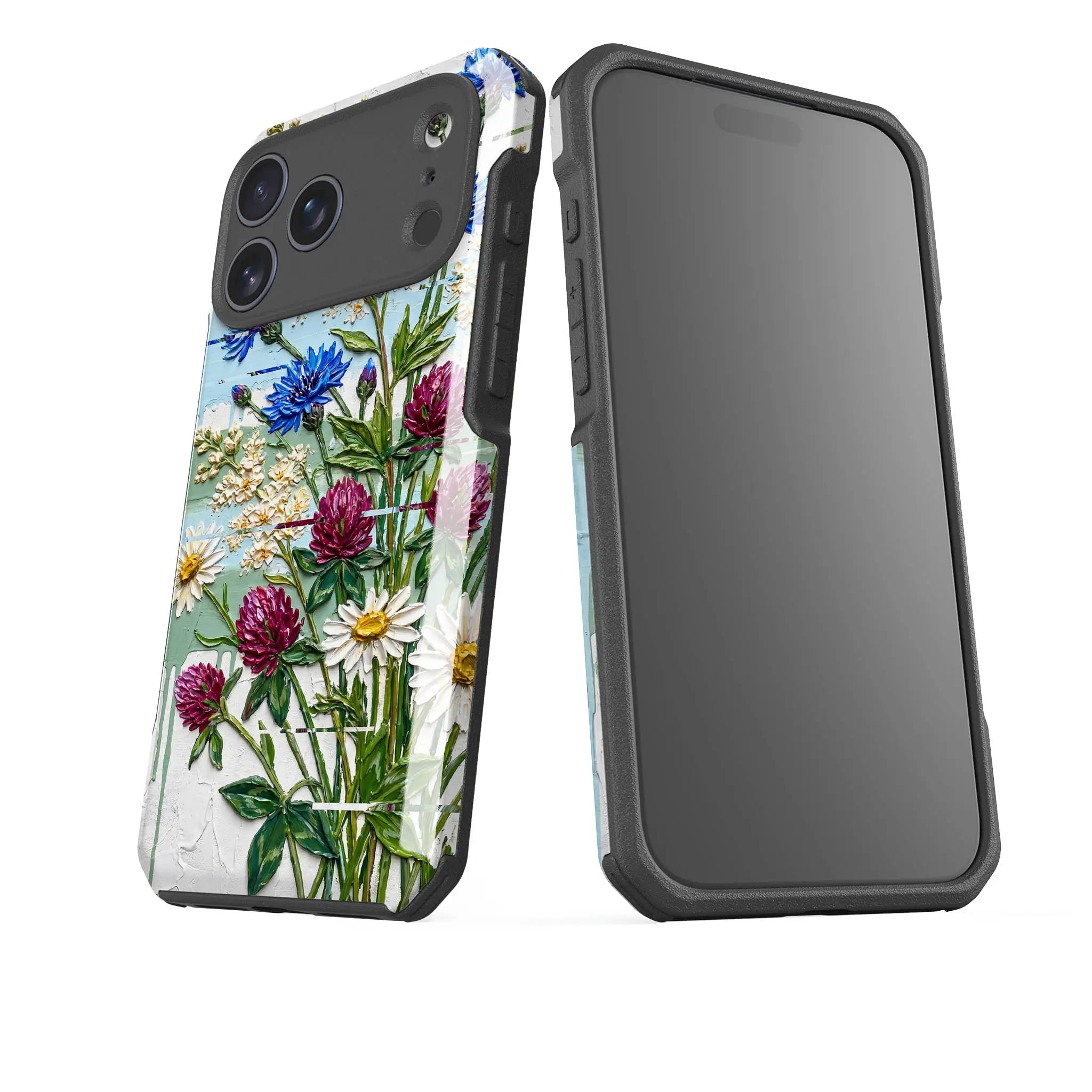 Nordic Wildflowers by Frida Lövström — Impact Armour MagSafe Case for iPhone — Finnaij