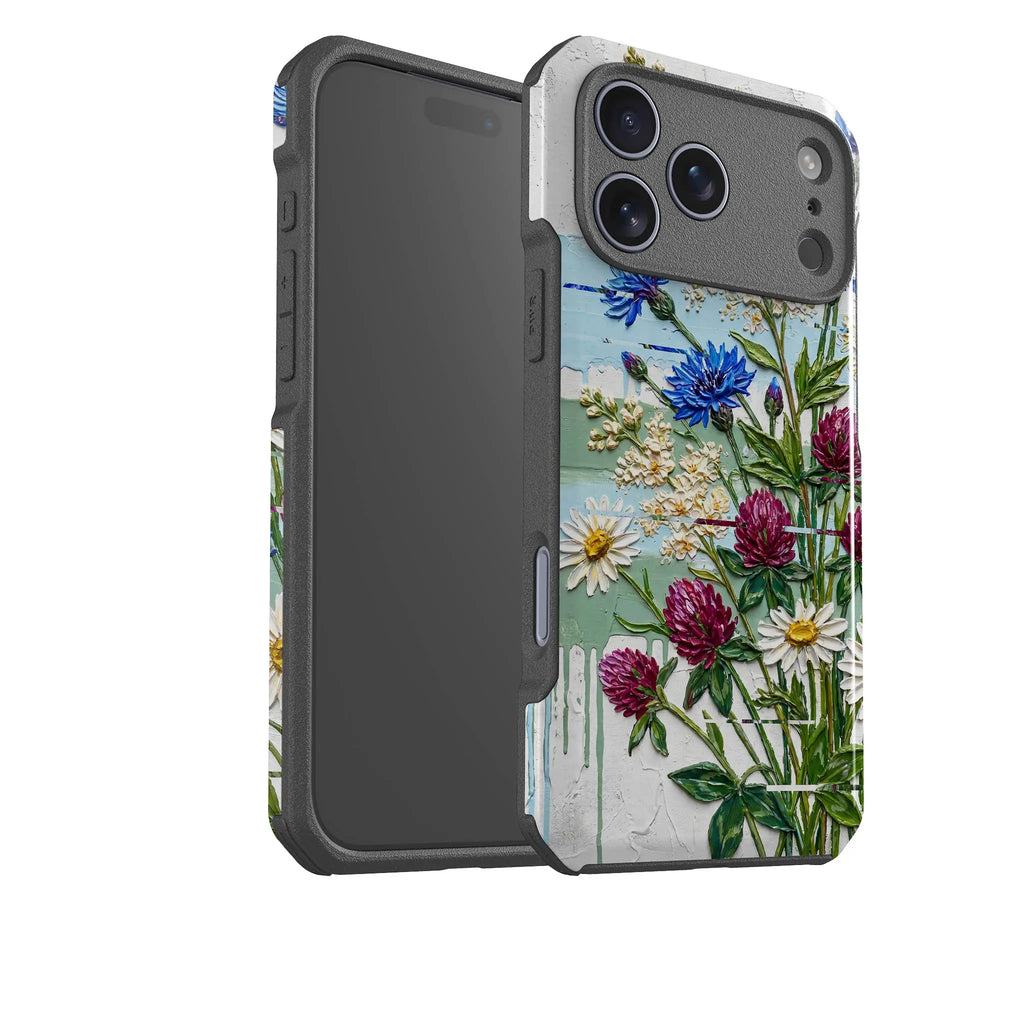 Nordic Wildflowers by Frida Lövström — Impact Armour MagSafe Case for iPhone — Finnaij