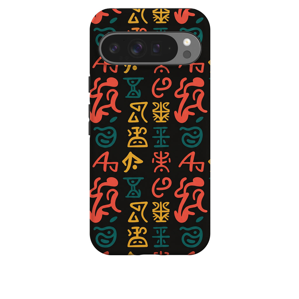 Nsibidi Pulse by Ada Okoye Tough Case for Google Pixel — Finnaij