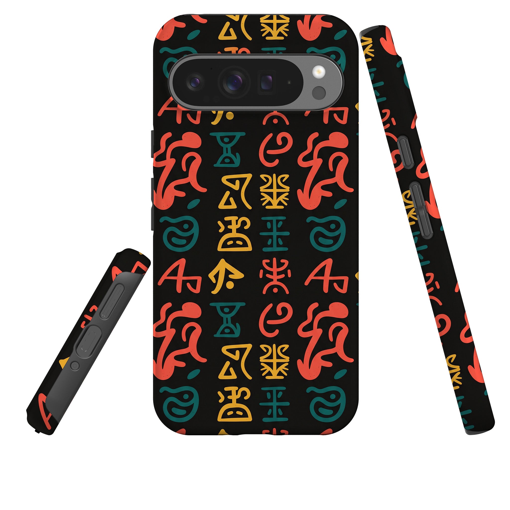 Nsibidi Pulse by Ada Okoye Tough Case for Google Pixel — Finnaij