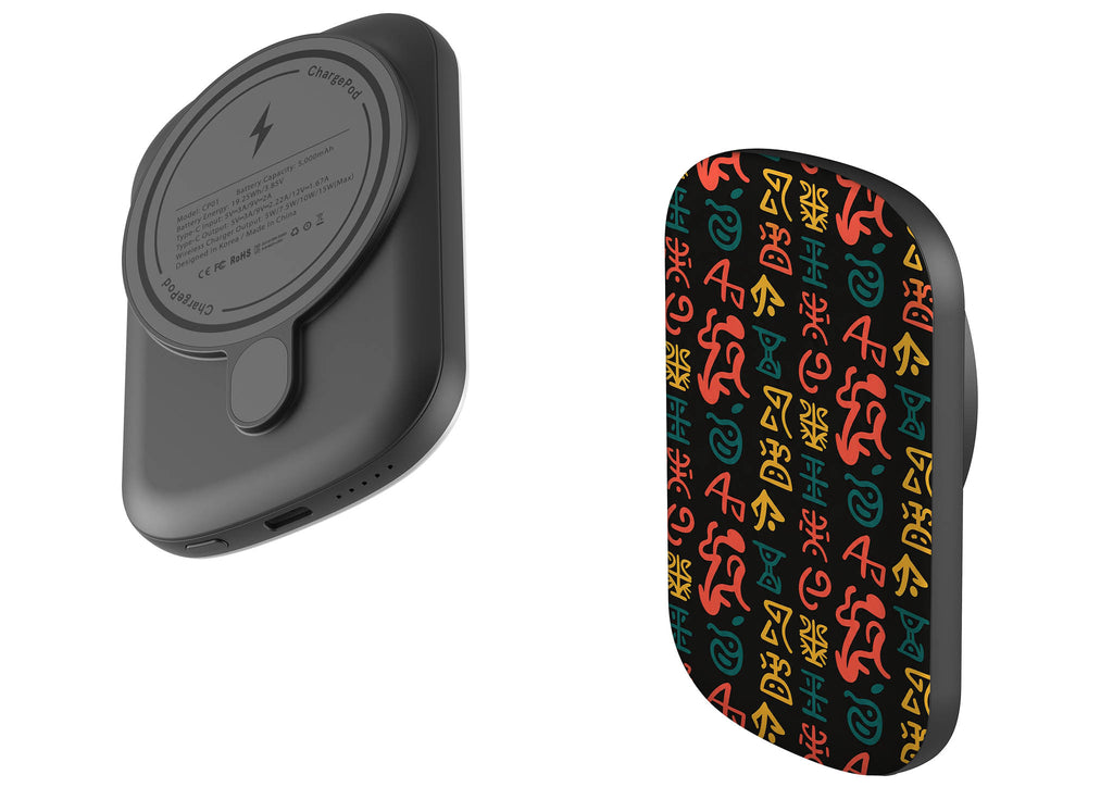 Nsibidi Pulse by Ada Okoye — MagSafe CHARGEPOD — Finnaij