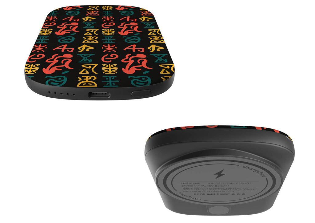 Nsibidi Pulse by Ada Okoye — MagSafe CHARGEPOD — Finnaij