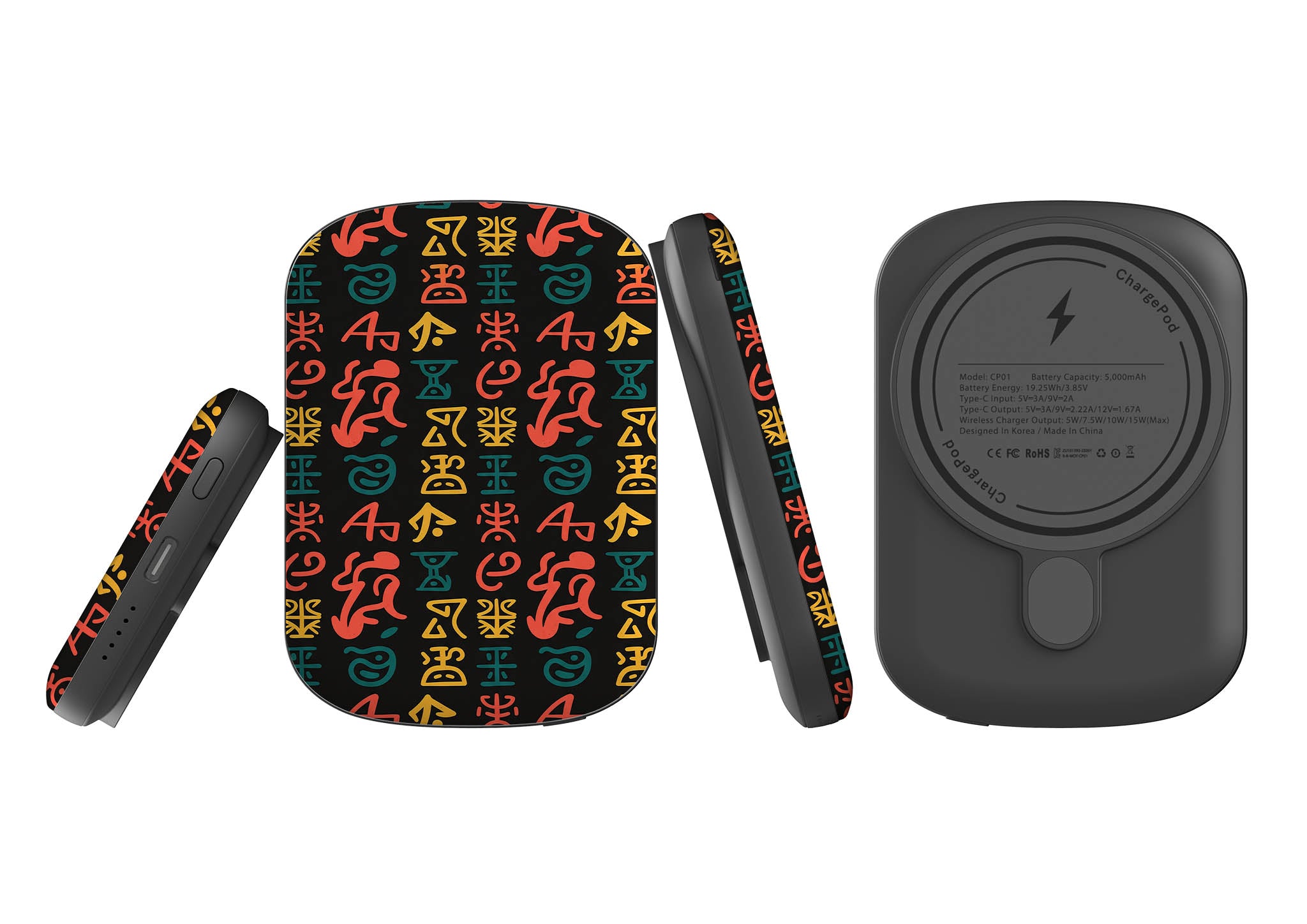 Nsibidi Pulse by Ada Okoye — MagSafe CHARGEPOD — Finnaij